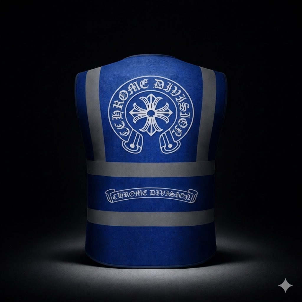 Chrome division Street Rider Vest – Blue Edition